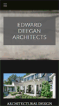 Mobile Screenshot of edwarddeeganarchitects.com