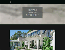 Tablet Screenshot of edwarddeeganarchitects.com